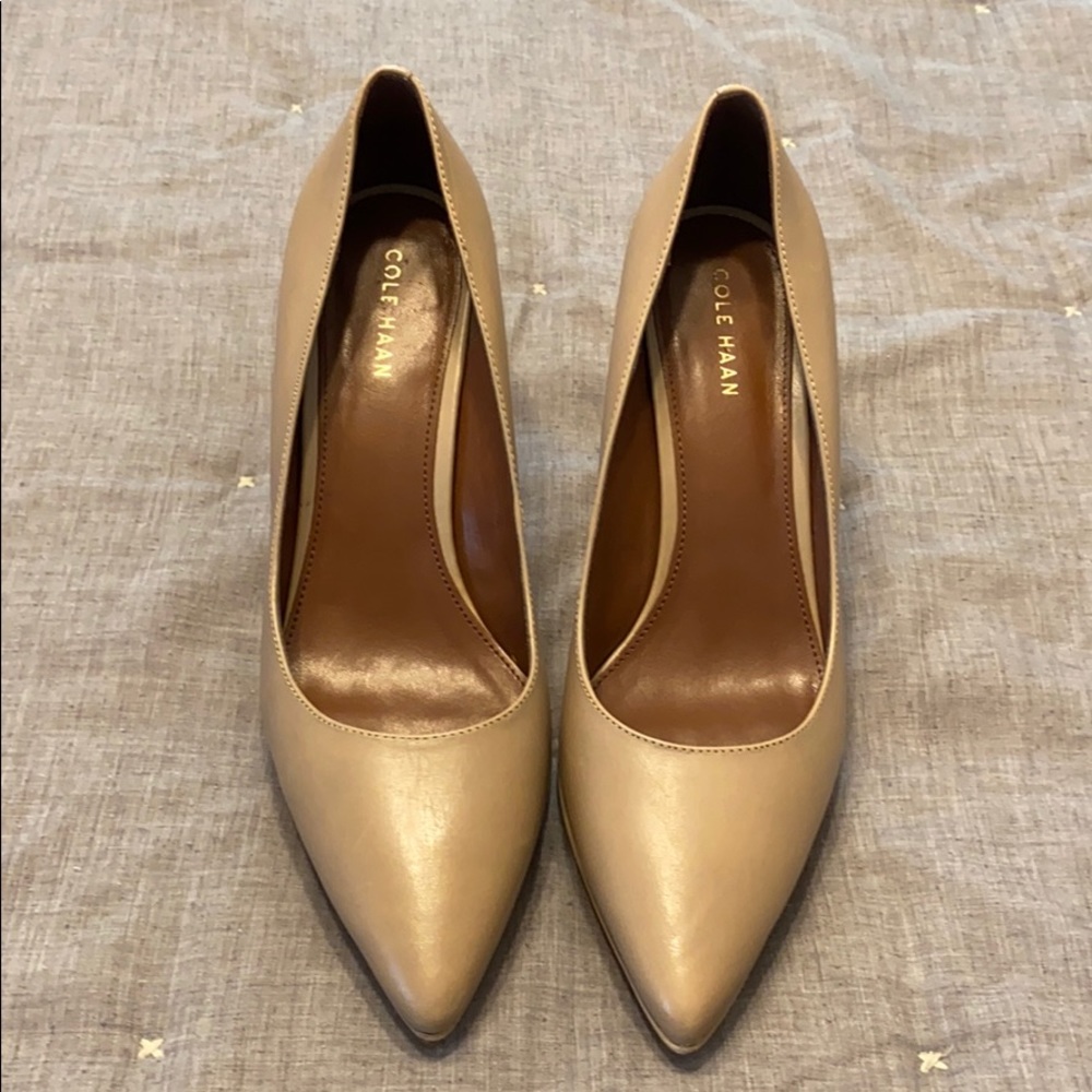 Cole Haan beige heels